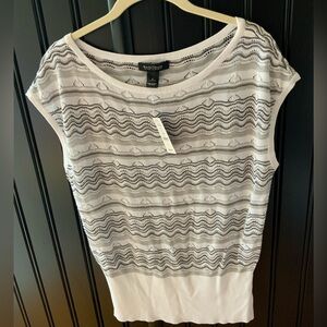 White House Black Market Top Size Large NWT